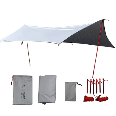 Polyester Outdoor Camping Tarp Ultralight Backpacking Tent For 3-4 Persons